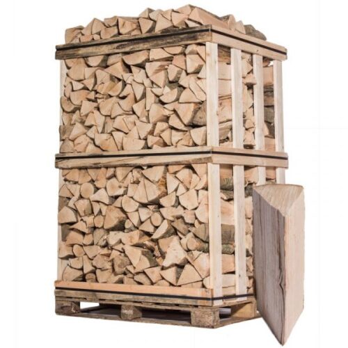 Bois de chauffage – 33 cm – Mélange de bois durs – Palette 2m3 – 2.9 Stères